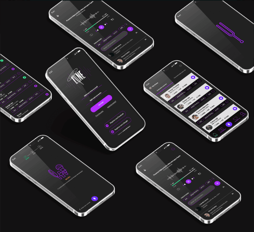 Lune app interface exploration